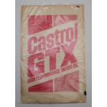 A set of 4 Castrol GTX paper car mats