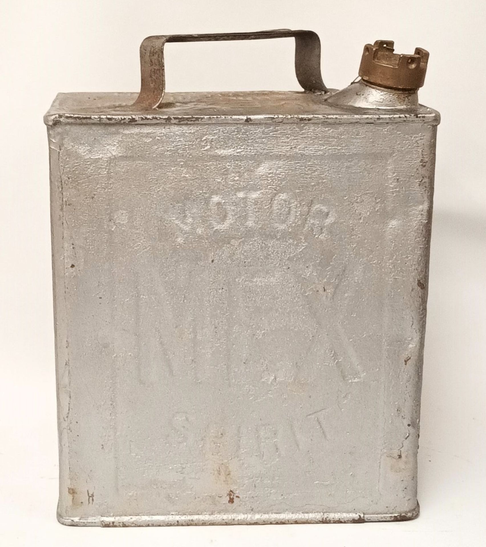 A Motor Mex Spirit 2 gallon petrol can with cap - Image 2 of 3