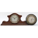 A Smiths vintage dash clock, P.237.970 and another P.31.983 (2)