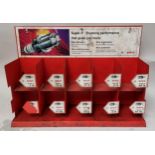 A Bosch spark plug shop counter display, 50 x 14 x 34cm