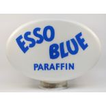 An Esso Blue Paraffin glass globe