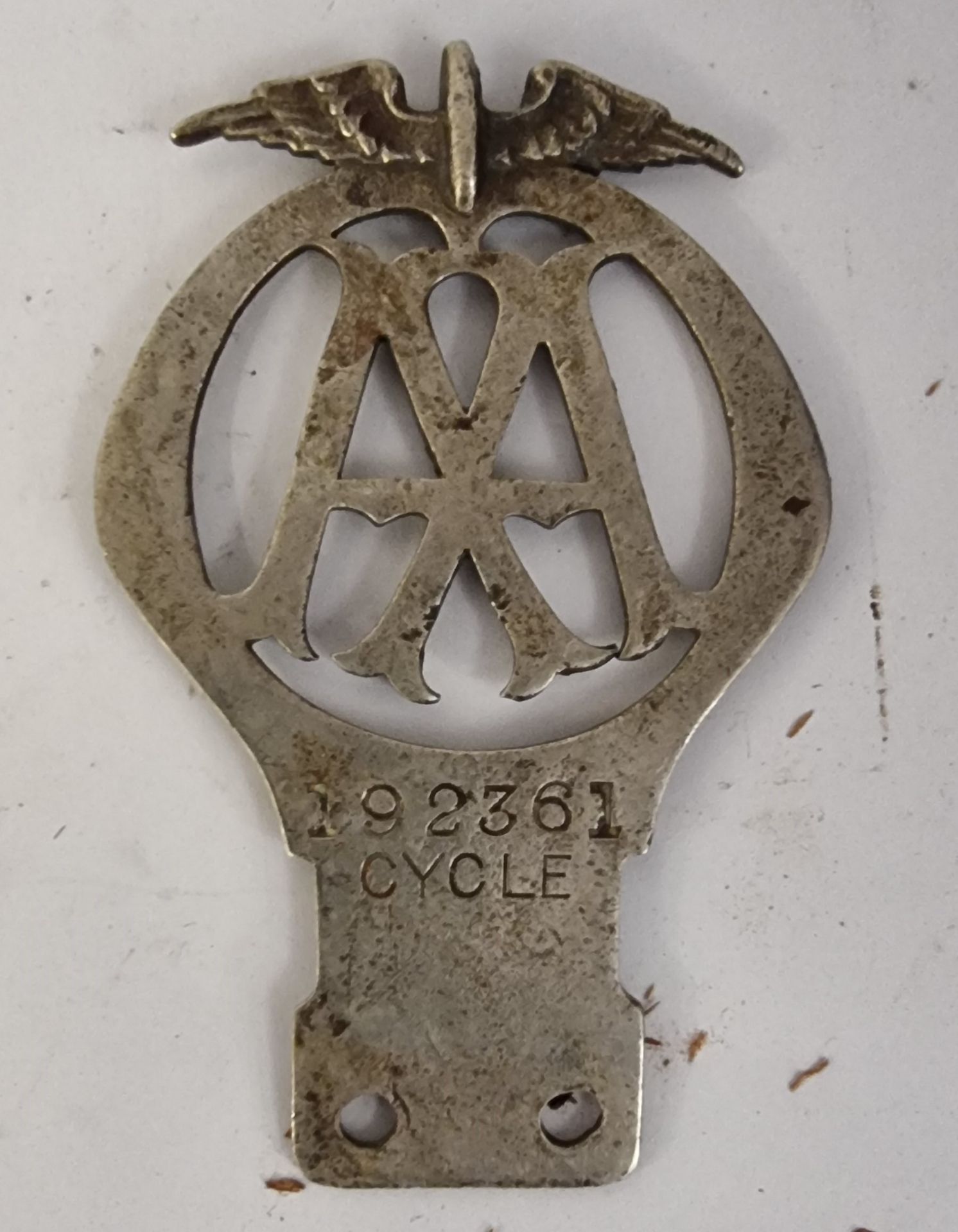 An AA cycle badge, no 192361