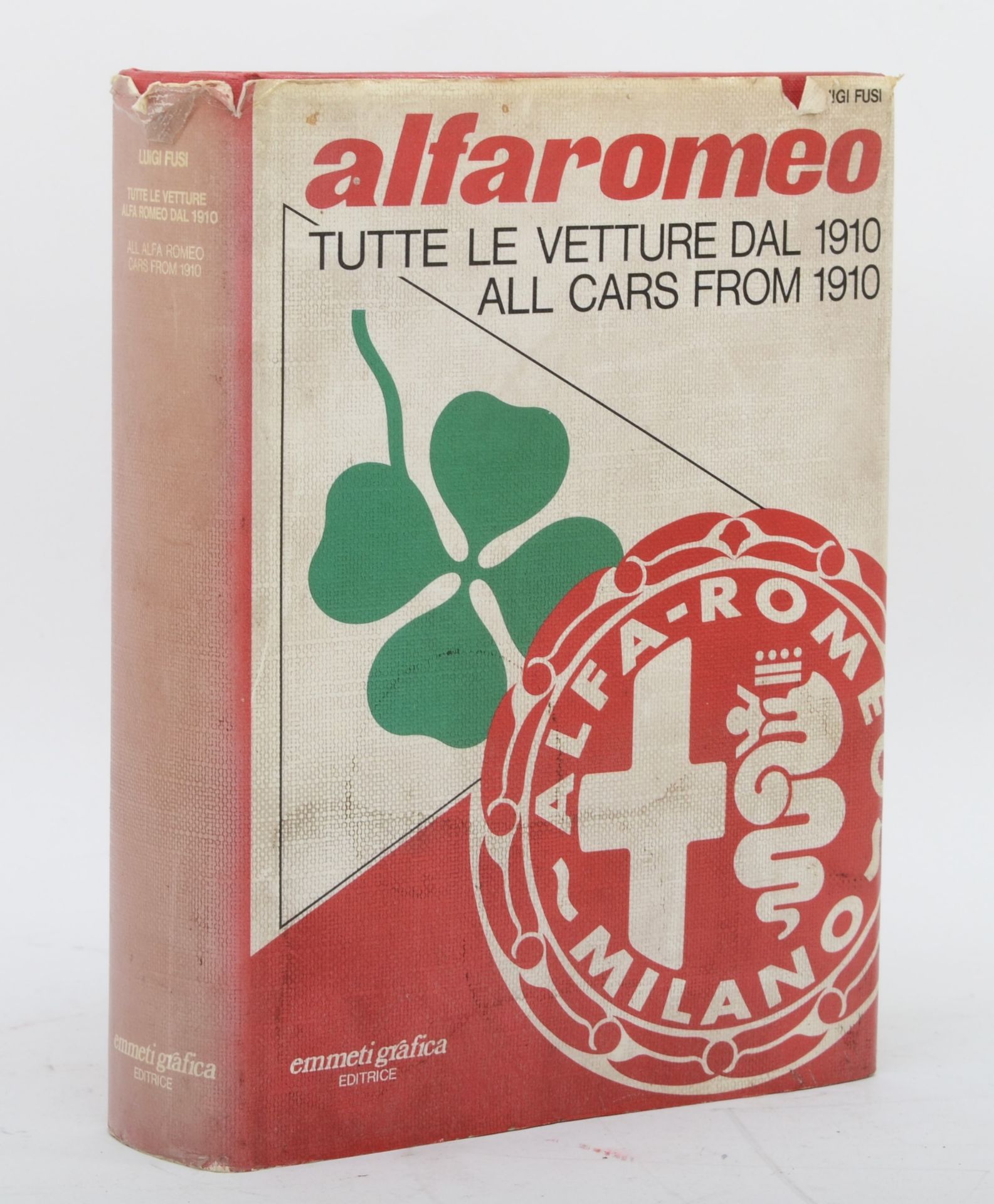 Alfa Romeo – All Cars from 1910 by Luigi Fusi, 1978, in English and Italian