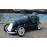 An Austin Pathfinder pedal car, c.1949/50. The Pathfinder was based on the Austin 7 racing car. It