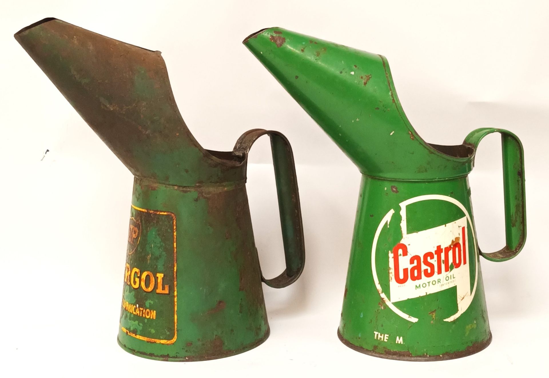 A BP Energol quart oil jug and a Castrol jug (2) - Image 2 of 2