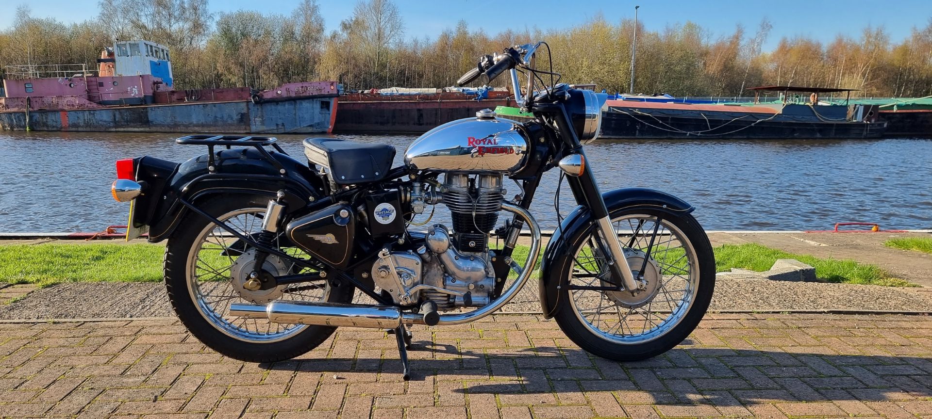 2007 Royal Enfield Bullet 350, 346cc. Registration number CX07 DVB. Frame number - Image 2 of 11