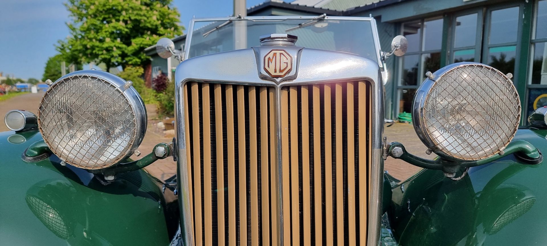 1951 MG TD/C, Mk 2, 1250cc. Registration number KAS 395 (non transferrable). Chassis number TD/ - Image 8 of 20