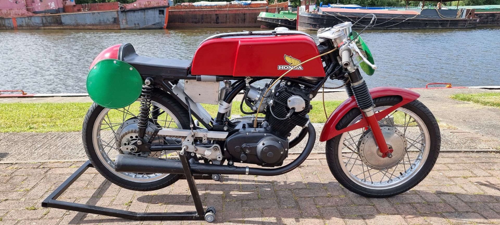 c.1962 Honda CB72 Race/Parade bike, 247cc. Registration number Not registered. Frame number TBC.