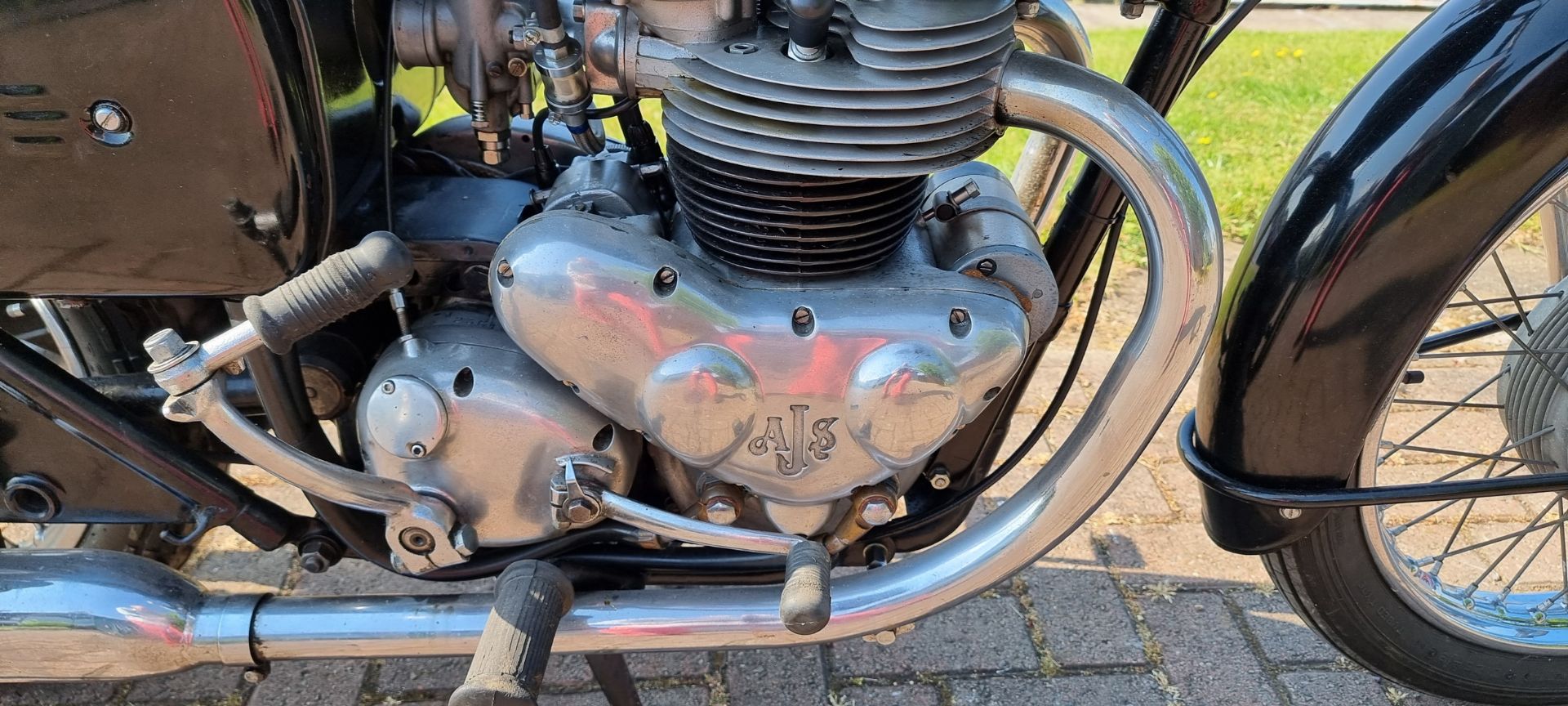 1962 AJS Model 31, 646cc. Registration number 284 XVD (non transferable). Frame number A71477, - Image 3 of 12