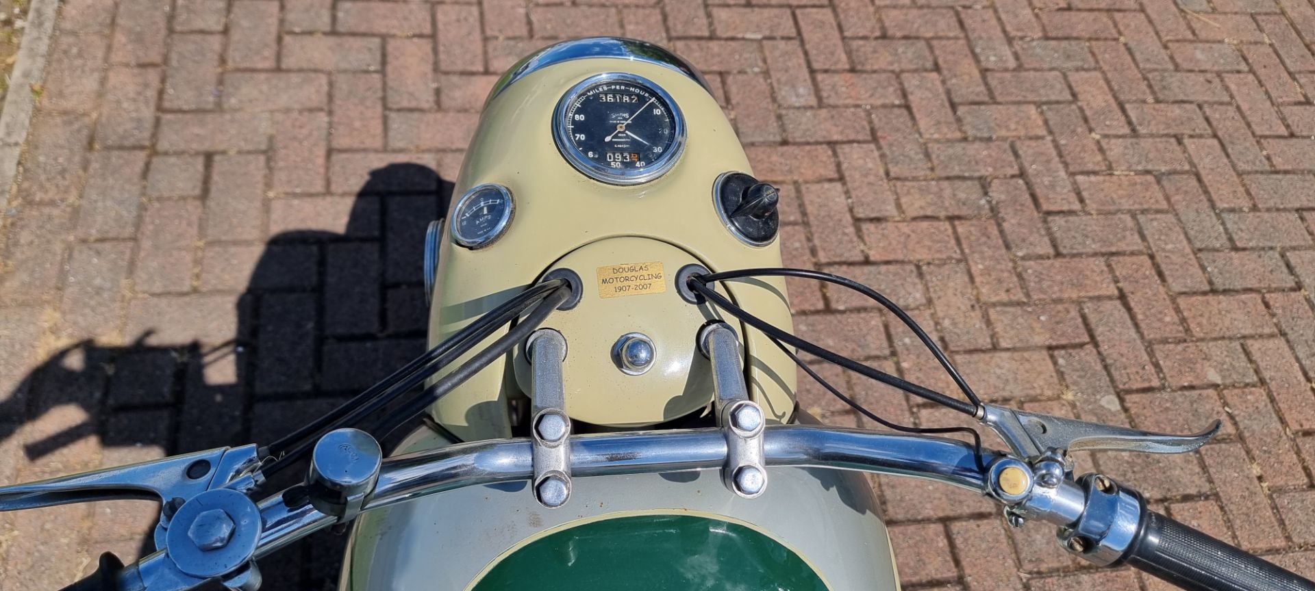 1957 Douglas Dragonfly, 350 cc. Registration number TYR 252 (non transferable). Frame number 1584/6. - Image 12 of 12