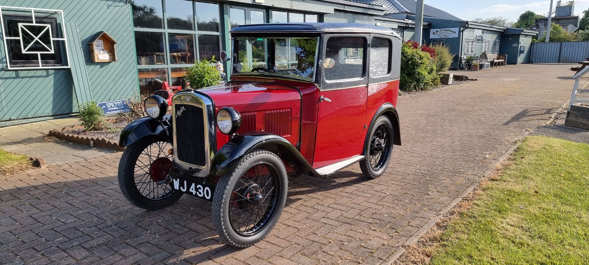 1931 Austin Seven Mulliner Saloon, 700cc. Registration number WJ 430 (non transferrable). Chassis - Image 2 of 12