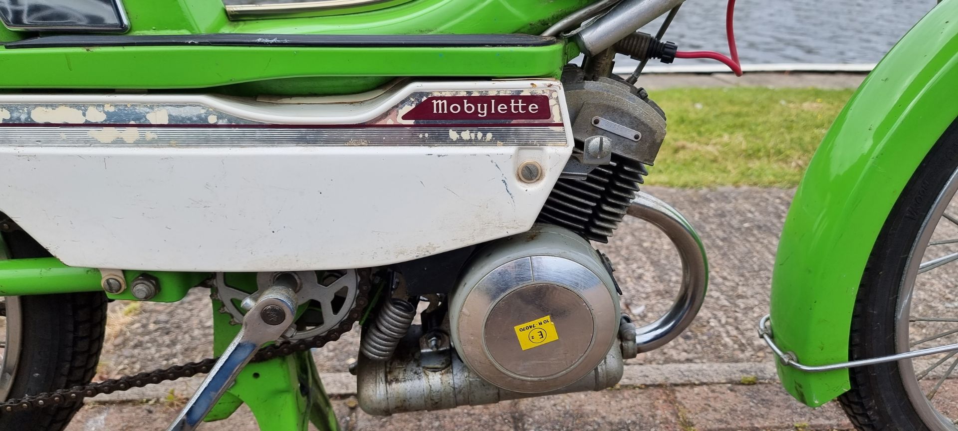 1976 Mobylette Motobecane, 49cc. Registration number KFU 136P. Frame number 05526620. Engine - Image 3 of 13