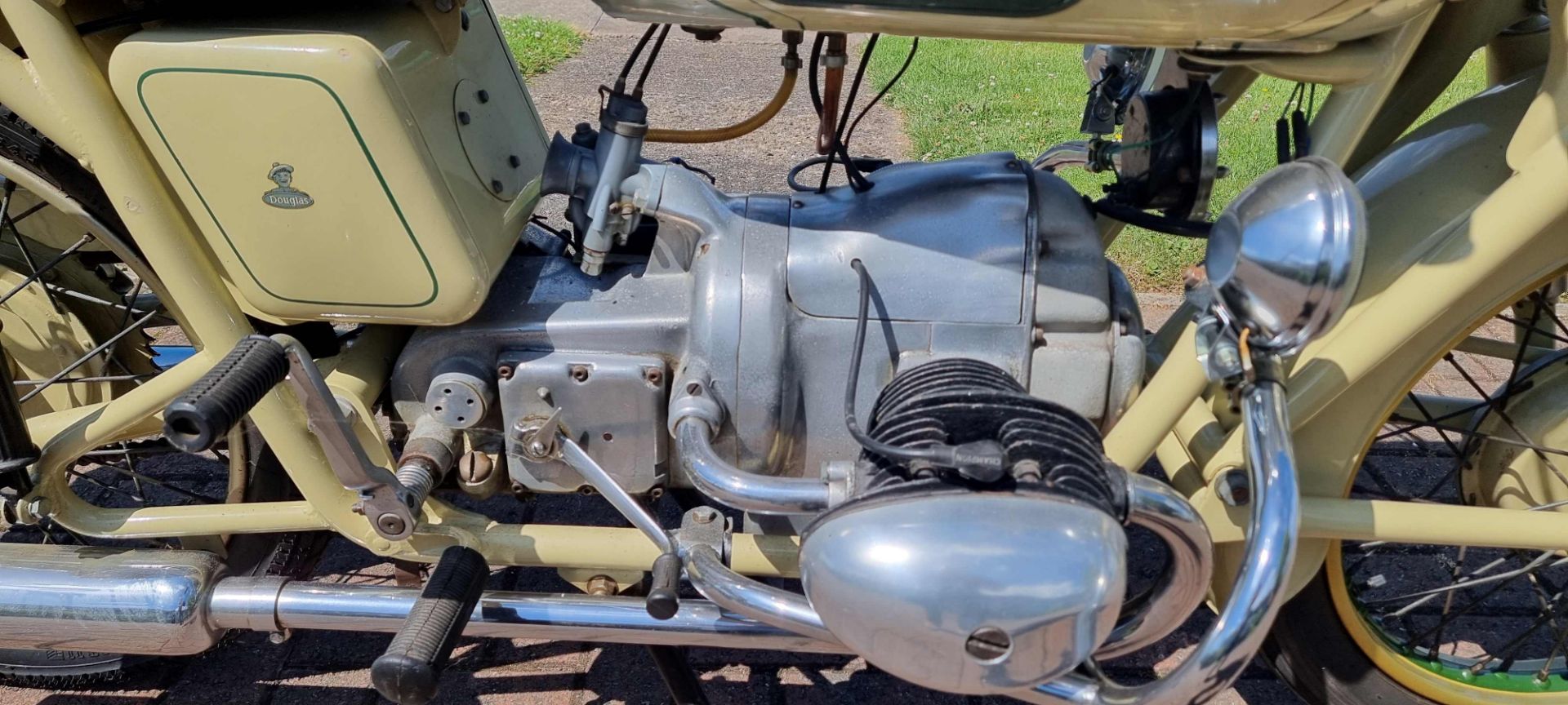 1957 Douglas Dragonfly, 350 cc. Registration number TYR 252 (non transferable). Frame number 1584/6. - Image 5 of 12