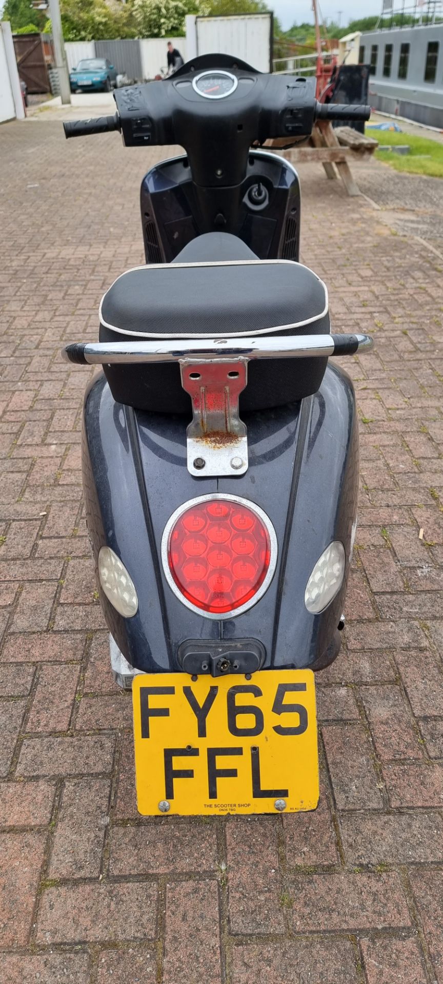 2015 Baotian Monza BT49 QT 21, 49cc. Registration number FY65 FFL. For spares or repair, MOT expired - Image 4 of 6