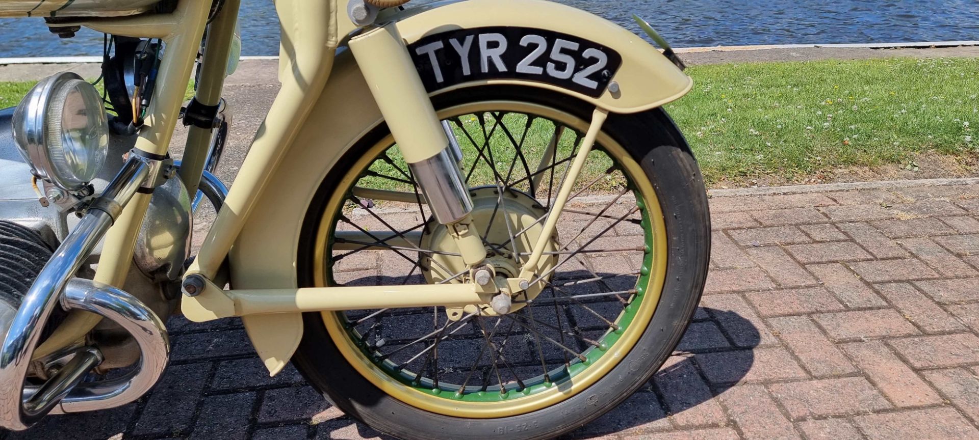 1957 Douglas Dragonfly, 350 cc. Registration number TYR 252 (non transferable). Frame number 1584/6. - Image 6 of 12