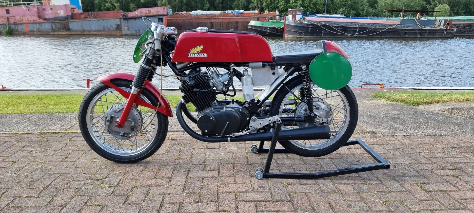 c.1962 Honda CB72 Race/Parade bike, 247cc. Registration number Not registered. Frame number TBC. - Image 2 of 12