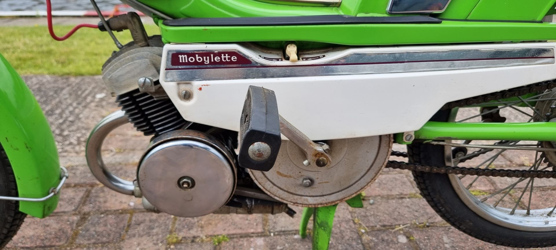 1976 Mobylette Motobecane, 49cc. Registration number KFU 136P. Frame number 05526620. Engine - Image 8 of 13