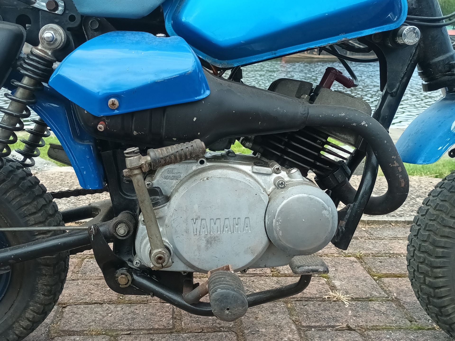 1981 Yamaha Pocke, 50cc. Registration number YTJ 781W. Frame number 011417. Engine number 4U1. - Image 6 of 9