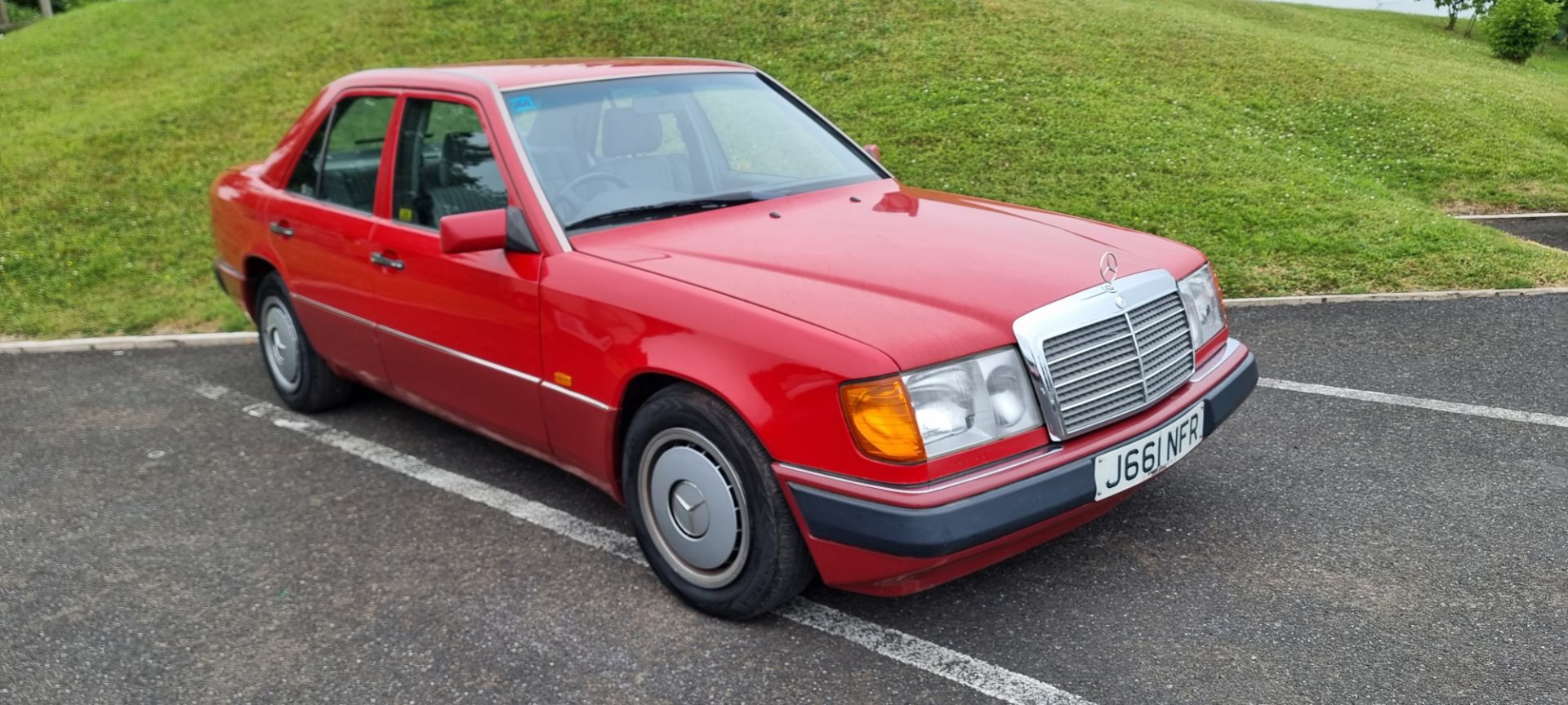 1991 Mercedes Benz W124, 1997cc. Registration number J661 NFR. VIN number WDB124 0212B 738362.