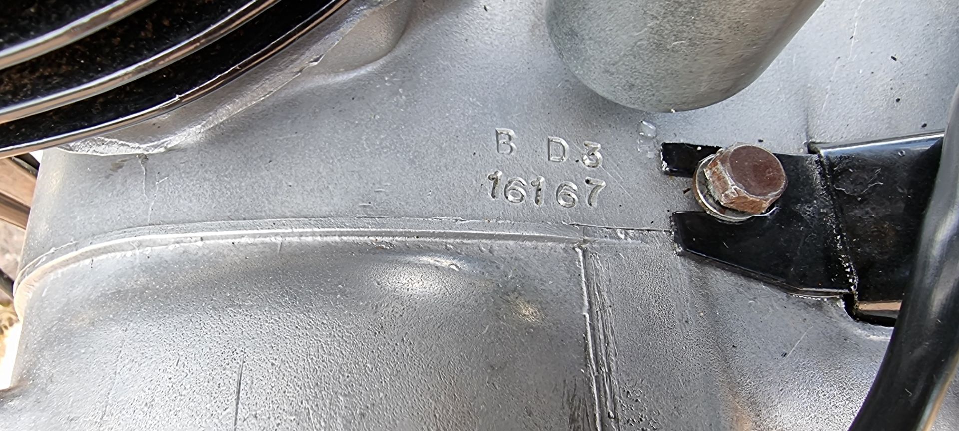1957 BSA Bantam D3, 150cc. Registration number JAS 422 (non transferable). Frame number CD3 18485. - Image 13 of 15