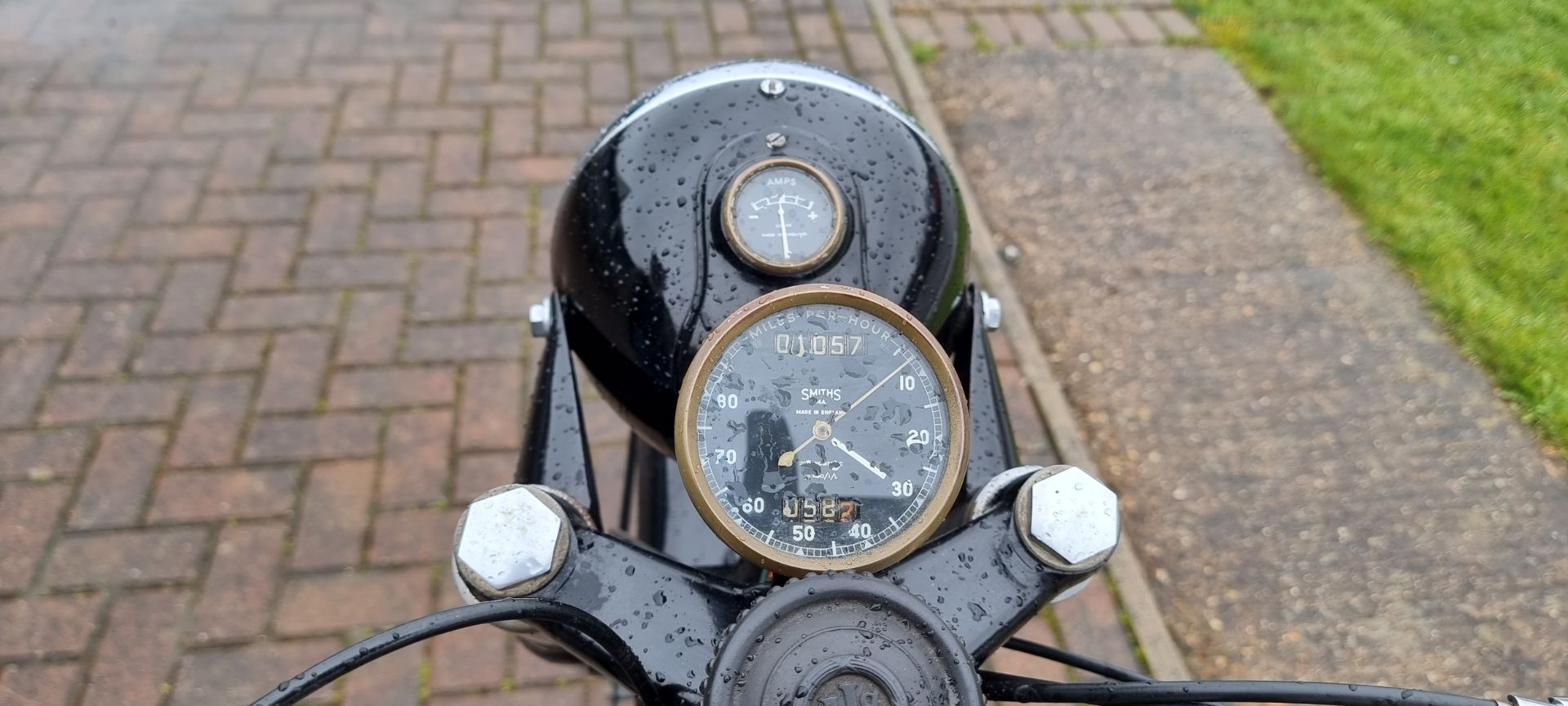 1953 AJS 16M, 349cc. Registration number NYF 196. Frame number overpainted. Engine number 53/16M/ - Image 14 of 14