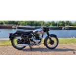 1960 BSA A10, Golden Flash, 650cc. Registration number 579 YUW (non transferrable). Frame number