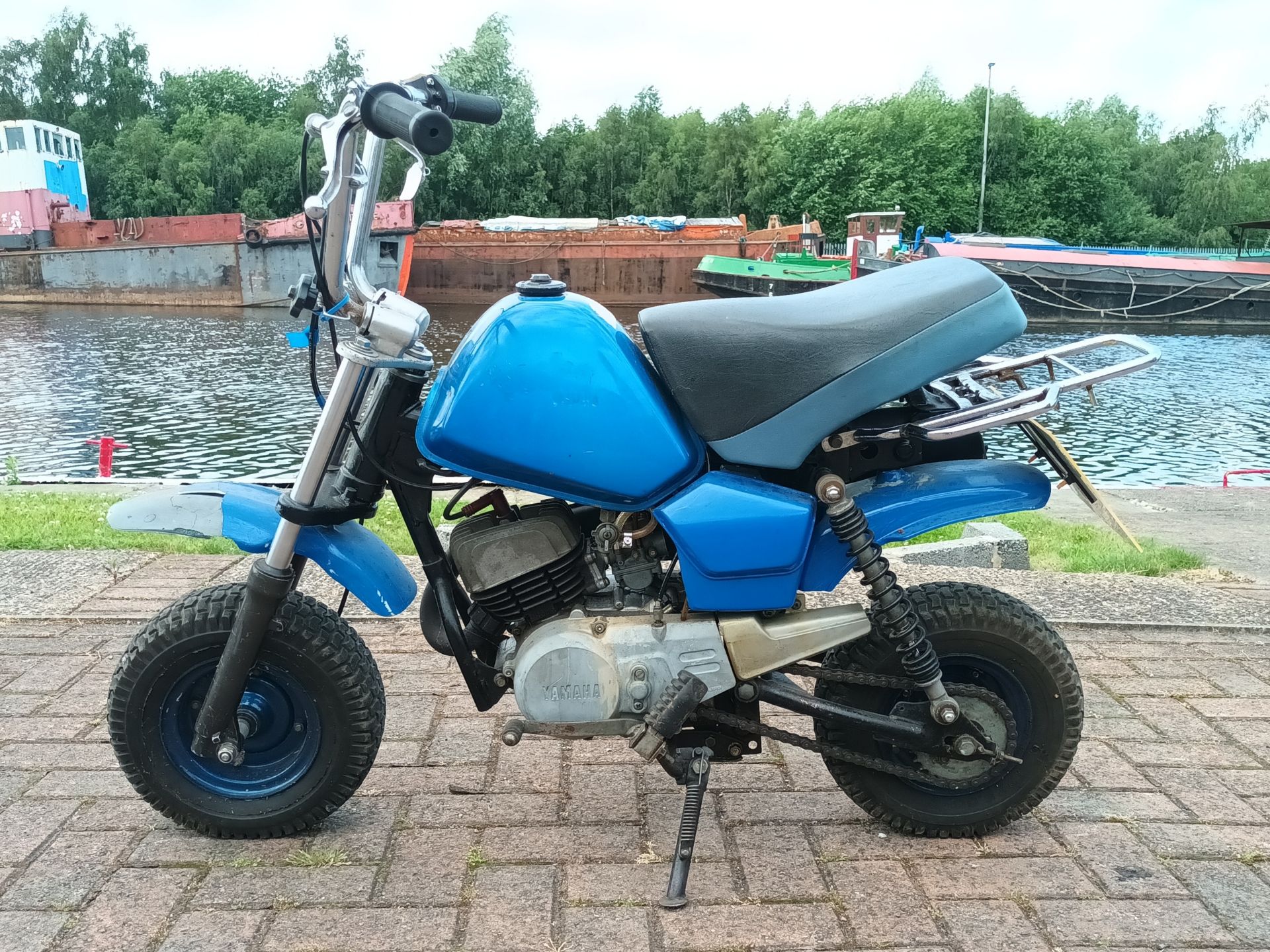 1981 Yamaha Pocke, 50cc. Registration number YTJ 781W. Frame number 011417. Engine number 4U1. - Image 2 of 9