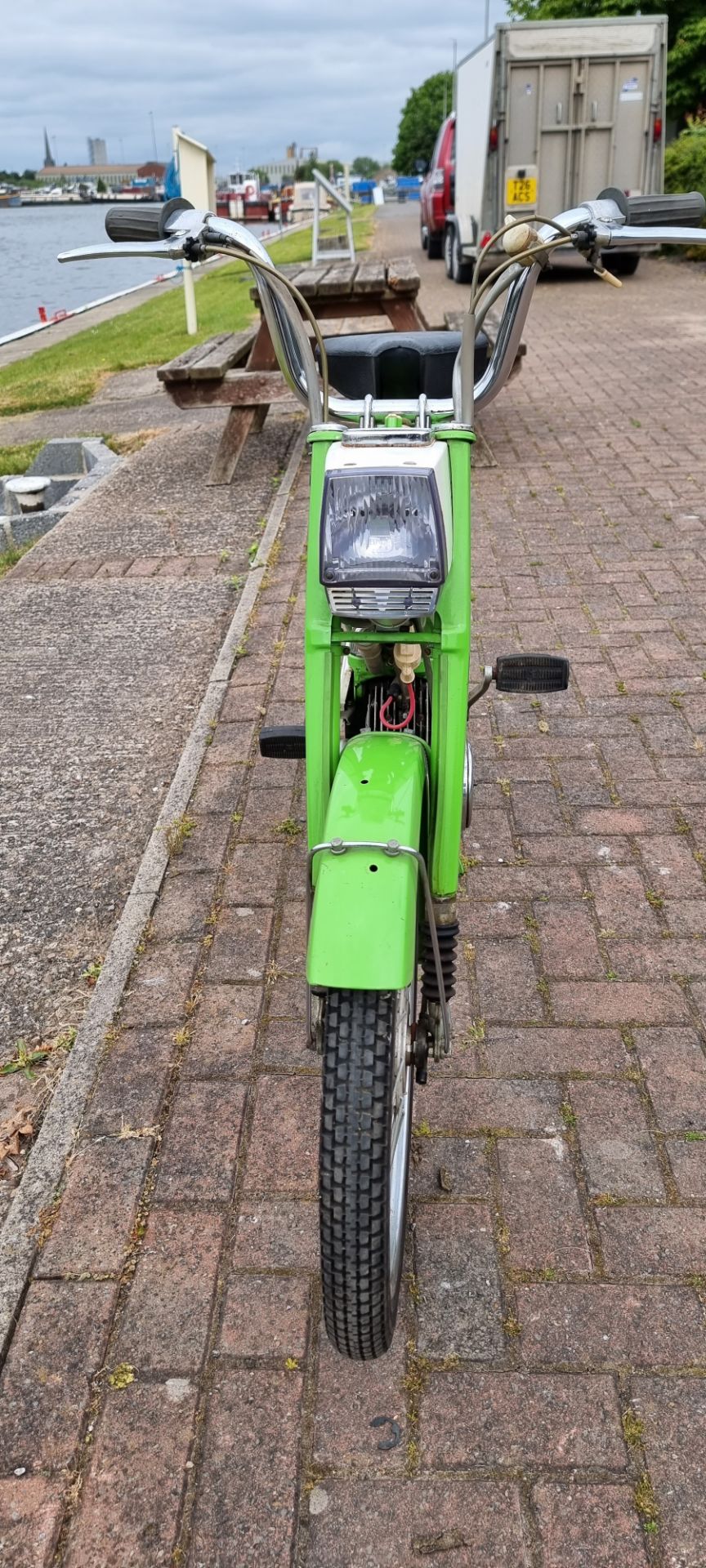 1976 Mobylette Motobecane, 49cc. Registration number KFU 136P. Frame number 05526620. Engine - Image 6 of 13