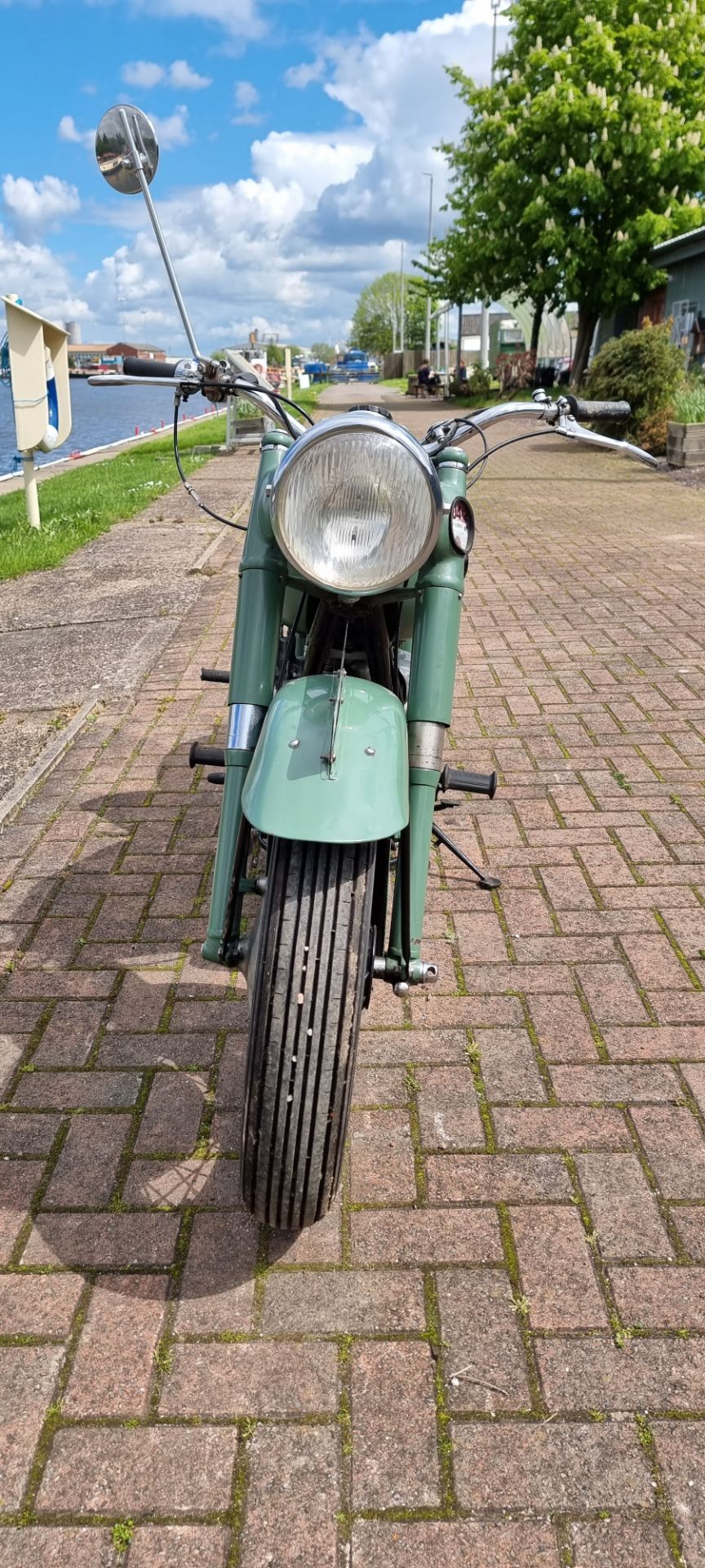 1950 Sunbeam S7 Delux, 500cc. Registration number NVS 577. Frame number S7-2924. Engine number S8- - Image 2 of 13