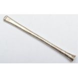 A silver cigarette holder, stamped SILVER 950, 12.5cm, 8.7gm