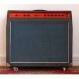 A Simms Watts Pro Combo 60-100 guitar amplifier, on castors, 70 x 65 x 30cm