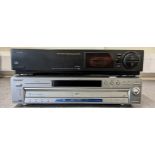 A Sony SLV-625 video recorder, together with a Sony DVP-NC600 5 DVD/CD changer (2)