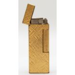 Dunhill, a gold plated Rollagas lighter