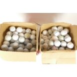 Over 250 golf balls, including brands such as Callaway, Srixon, Nike, Slazenger, Taylor Made and