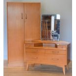 A mid 1950's G plan chest of dressing table by E Gomme, from the Brandon range, single rectangular