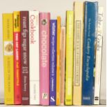 A substantial collection of modern cook books, from chefs including Mary Berry, Nigel Slatter,