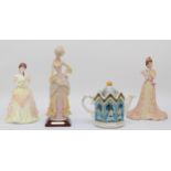 Two Coalport figures, to include Ladies Of Fashion Karen Figurine Of The Year 1996 and Age Of