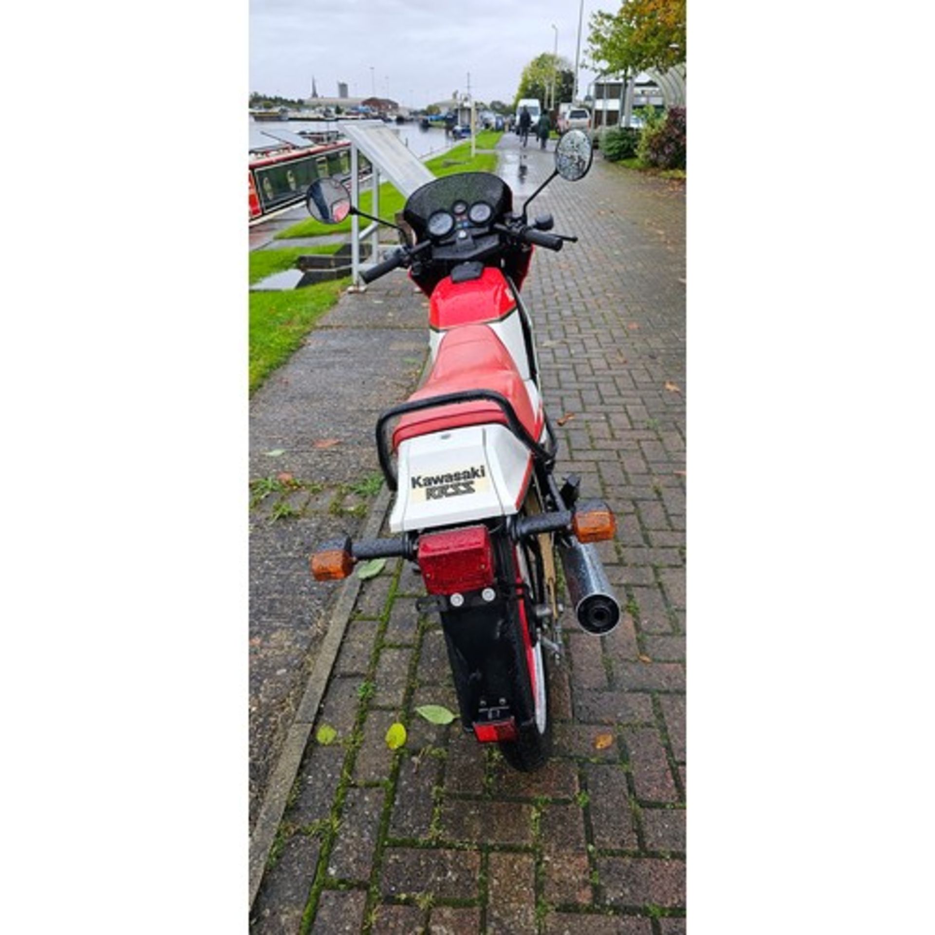 1987 Kawasaki AR125, 123cc. Registration number NOVA 24E148344 HMRC. Frame number AR125 A 014 634. - Image 4 of 13