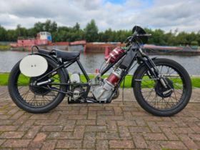 1930 Scott Squirrel, 596cc. Registration number GC 7495. Frame number 78. Engine number Y2934A. Sold