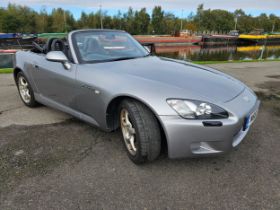 2003 Honda S2000, 1997cc. Registration number M66 JLH. Vin number JHMAP11303T201862. Engine number