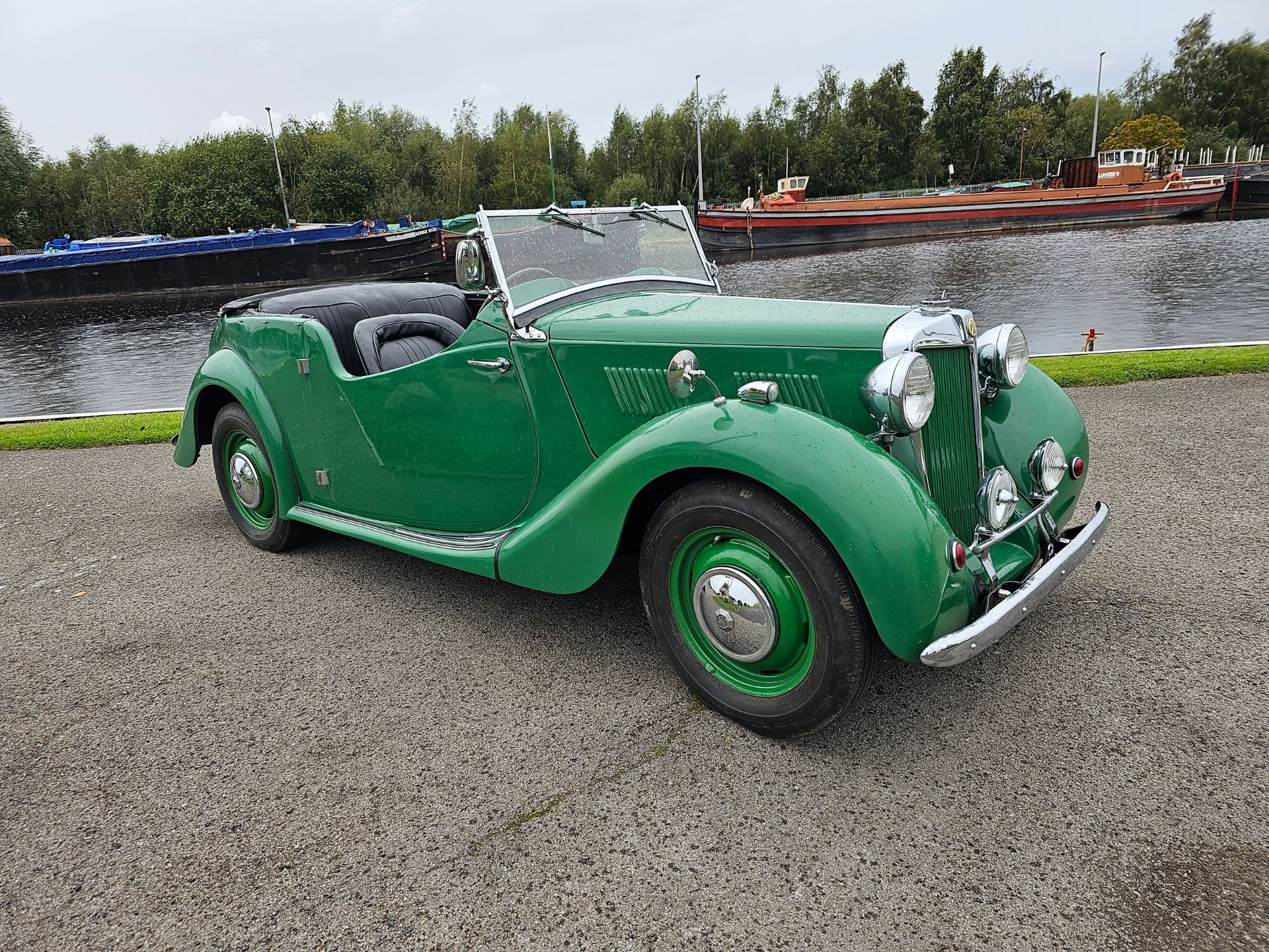 1948 MG YT, 1250cc. Registration number 809 YUH. Chassis number Y/T/EXR/K 3374. Engine number XPAG/