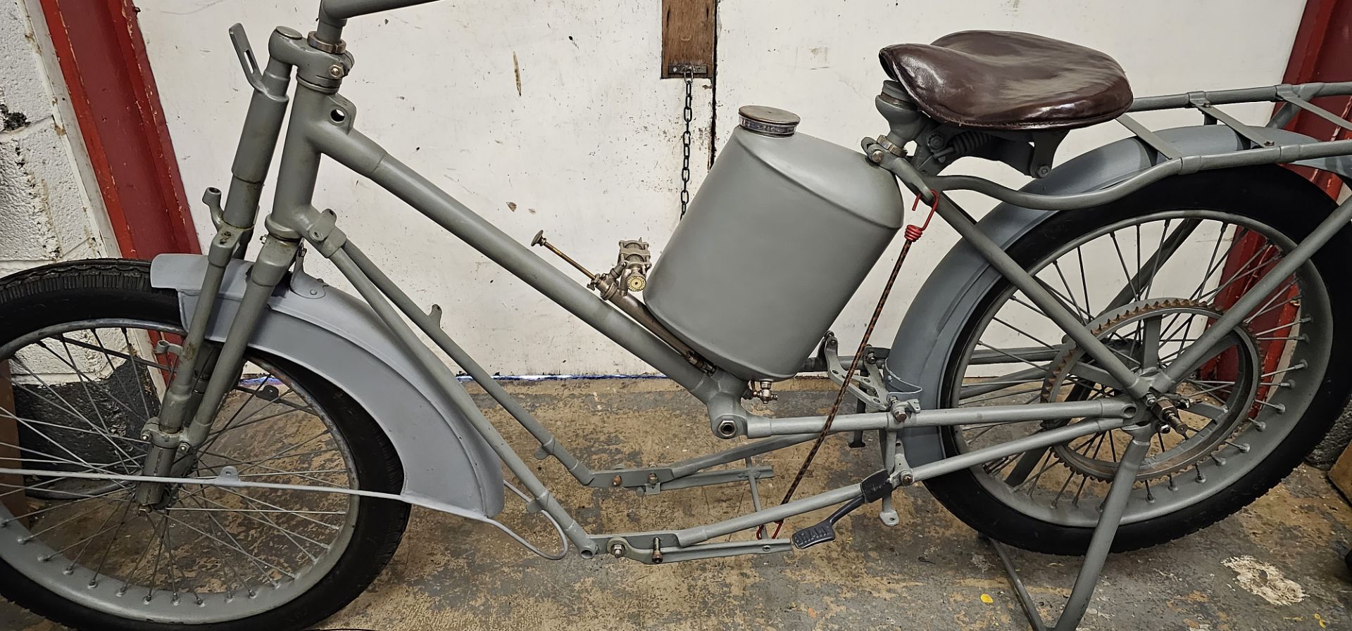 1910 Scott, 532cc. Registration number AK 73. Frame number 997. Engine number 3338. Sold with VMCC - Image 7 of 18