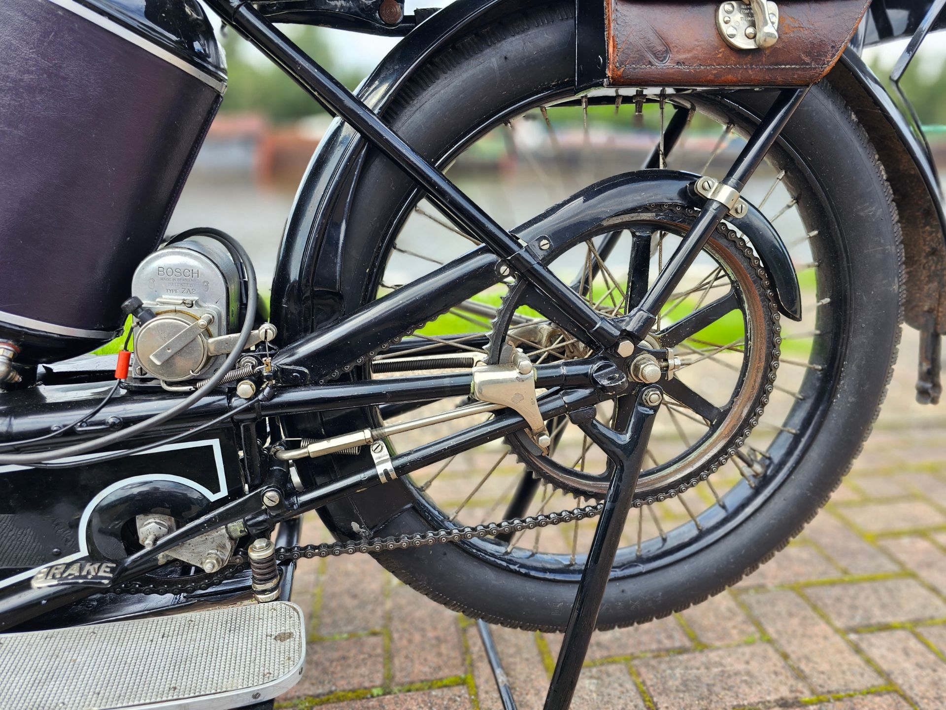 1914 Scott, 532cc. Registration number SV 7618 (non transferrable). Frame number 657. Engine - Image 10 of 23