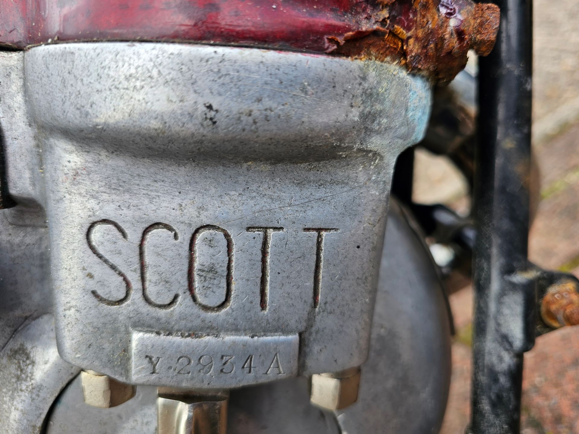 1930 Scott Squirrel, 596cc. Registration number GC 7495. Frame number 78. Engine number Y2934A. Sold - Image 12 of 18