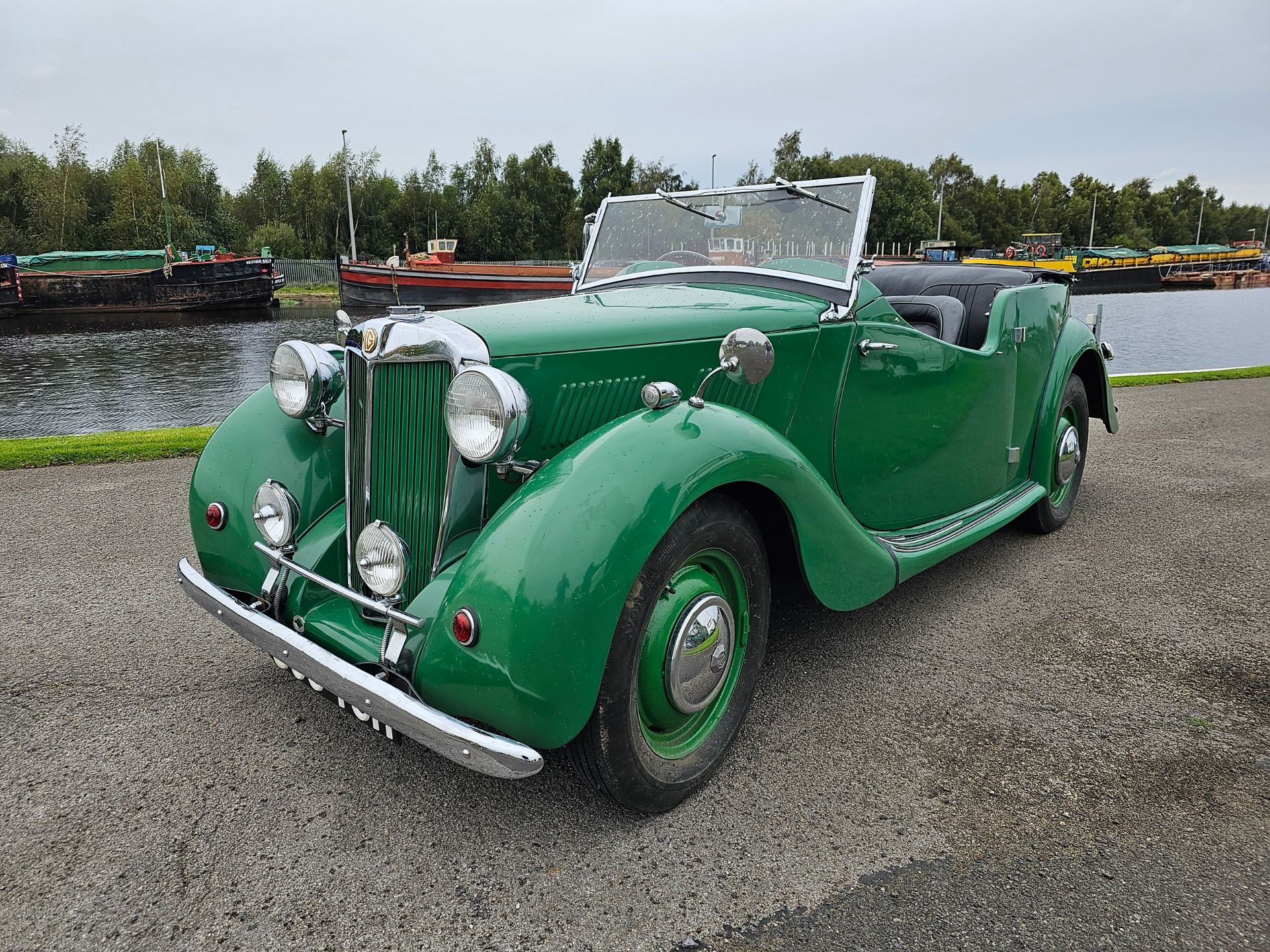 1948 MG YT, 1250cc. Registration number 809 YUH. Chassis number Y/T/EXR/K 3374. Engine number XPAG/ - Image 2 of 26