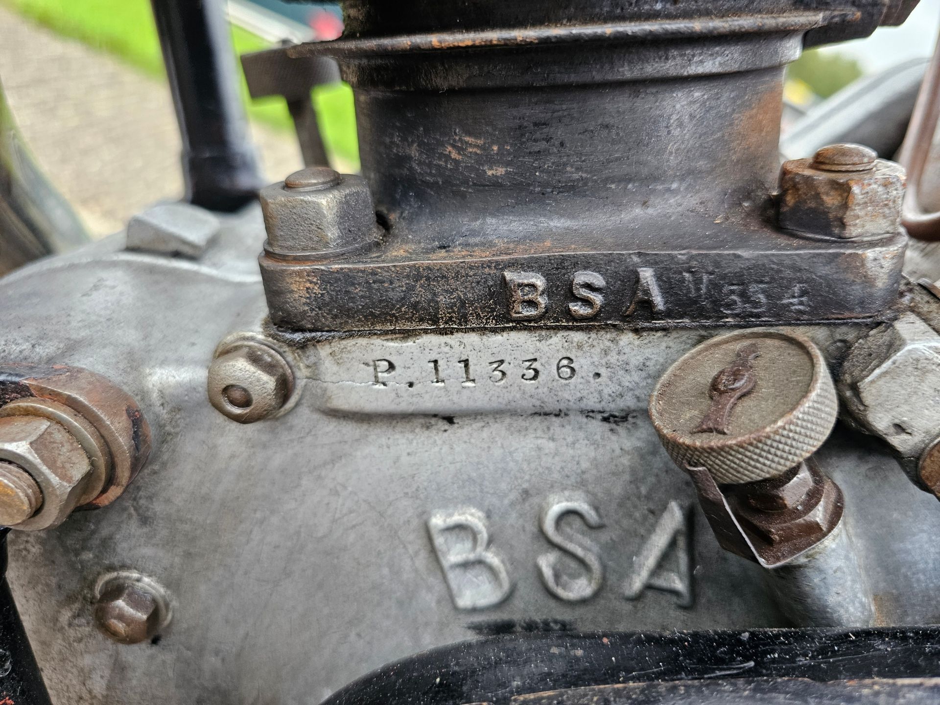 1929 BSA Model S, Sloper, 500cc. Registration number BF 7784 (non transferrable). Frame number - Image 12 of 16