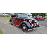 1949 Daimler DB18 Barker Drophead, 2522cc. Registration number GCY 344 (non transferrable).