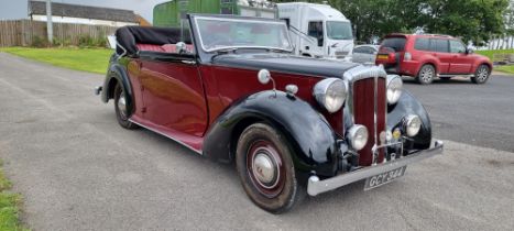 1949 Daimler DB18 Barker Drophead, 2522cc. Registration number GCY 344 (non transferrable).