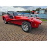 1970 Lotus Seven twin cam, 1588cc. Registration number AVK 800J. Chassis number S4 2789GT. Engine