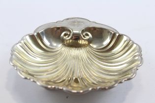 An American sterling silver shell dish, by Gorham, 12 x 12.5cm, 90gm